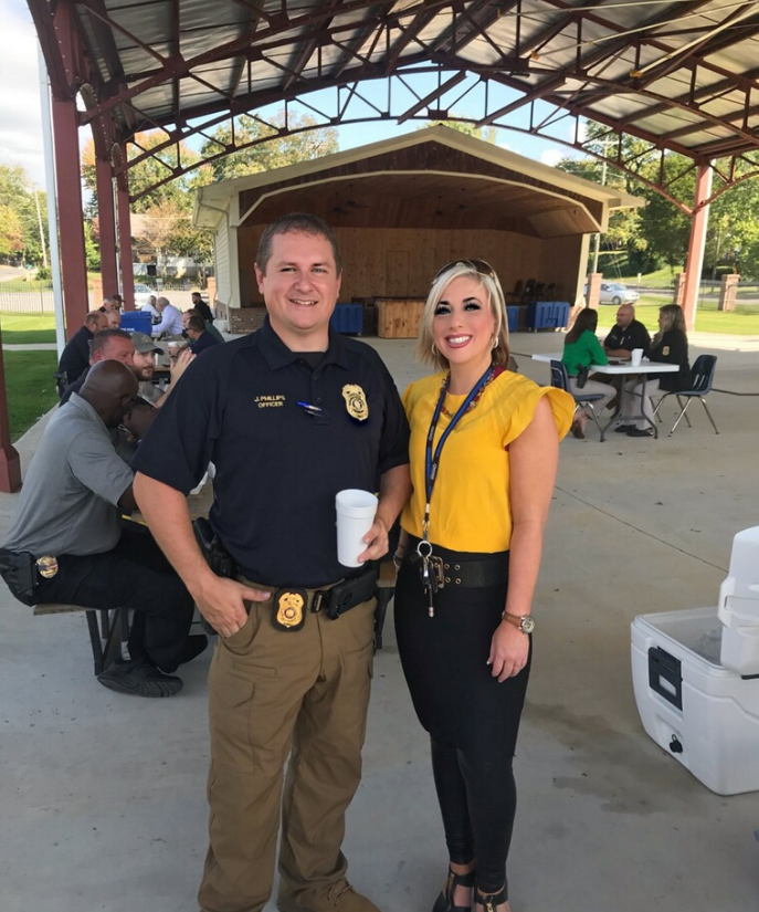 Parole Officer Organizes Community Event for First Responders Alabama